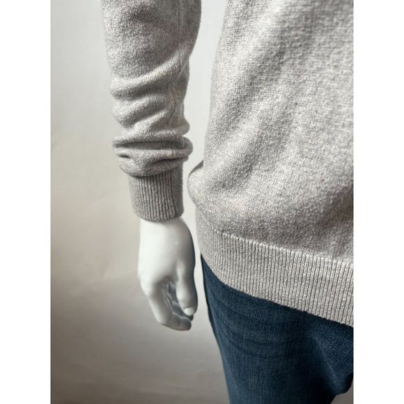 Jack Threads V Neck Sweater  SZ M Grey   90% Cotton, 10% Cashmere - Picture 9 of 16